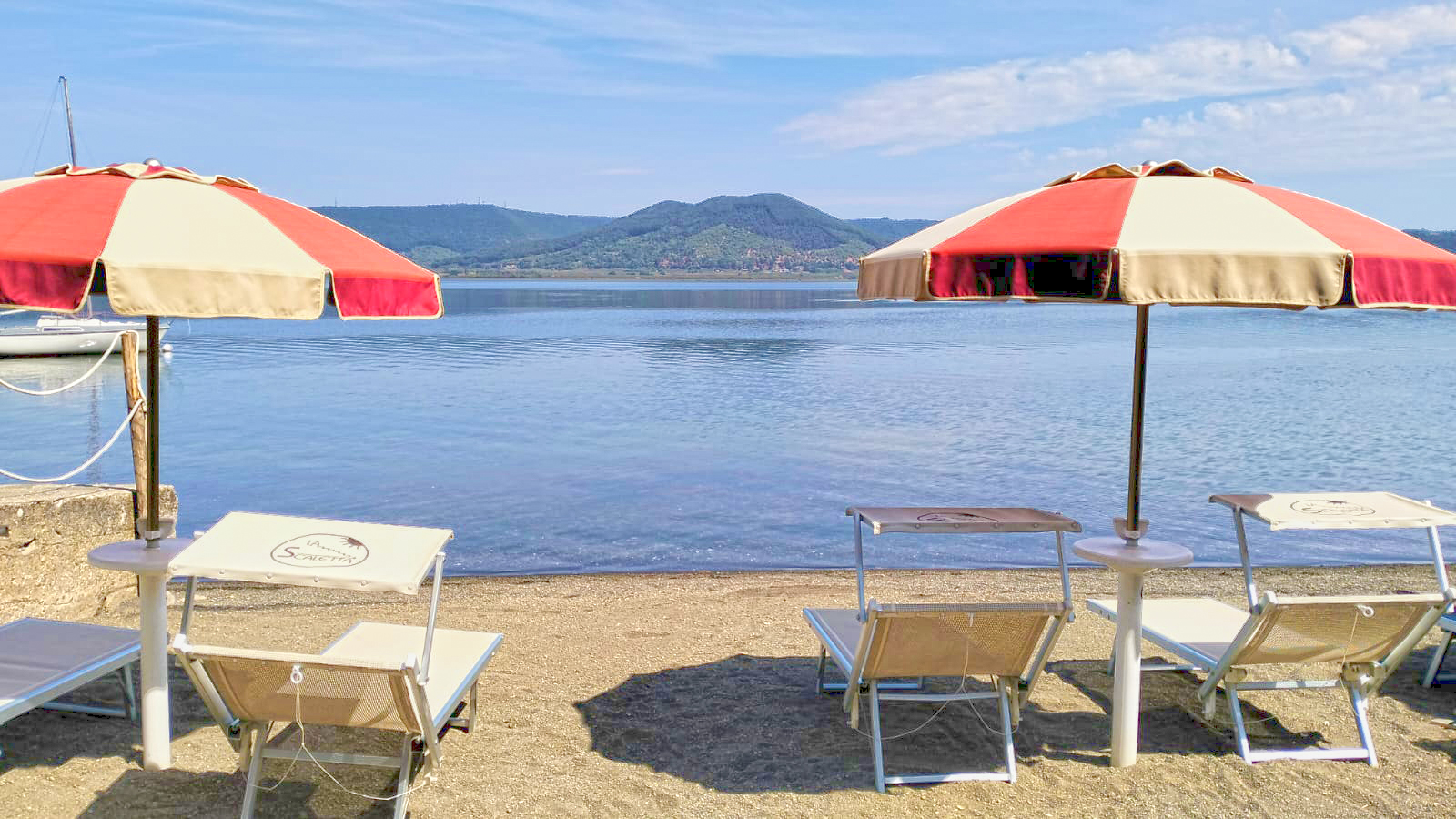 Le spiagge del Lago di Vico